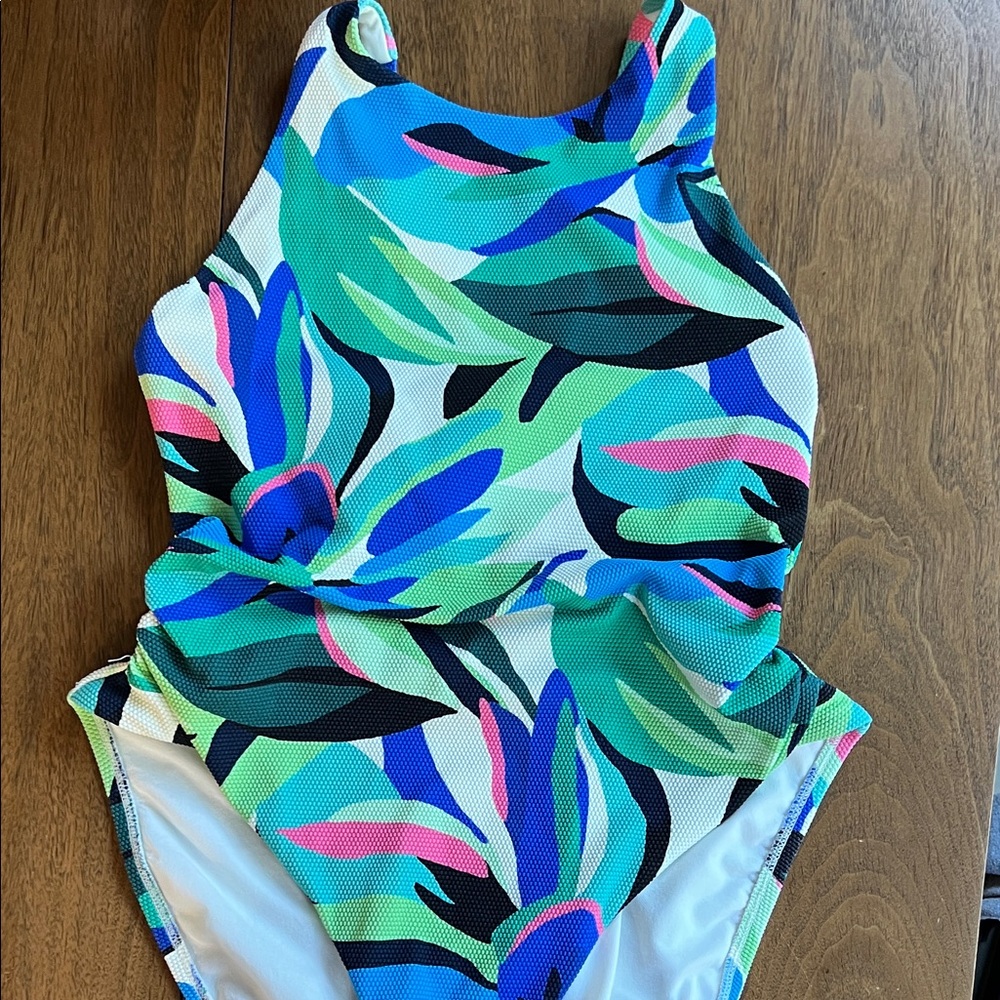 Shade & Shore high neck swimsuit